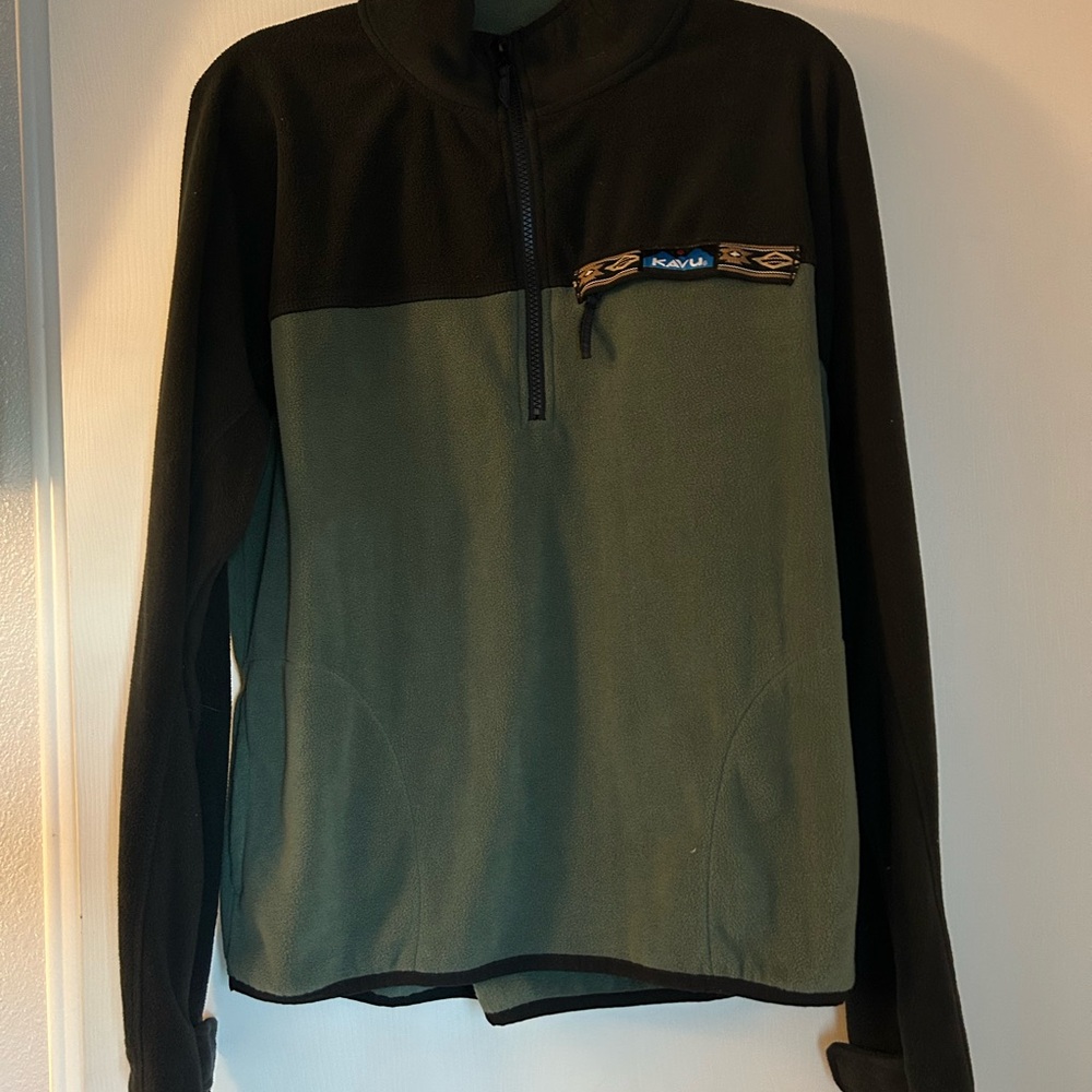 Kavu Two-Tone Fleece Pullover
